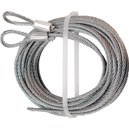 PRIME-LINE Extension Spring Cable Set, 5/32 in. x 14 ft., Galvanized Carbon Steel 2 Pack GD 52161